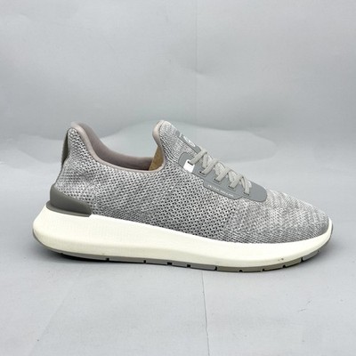 Peter Millar Womens 9 Hyperlight Apollo Knit Sneaker Gray Low Top Walking Shoes
