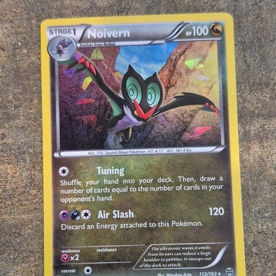 Pokemon TCG Noivern 112/162 XY Breakthrough Holo Rare Stage 1 100 HP English
