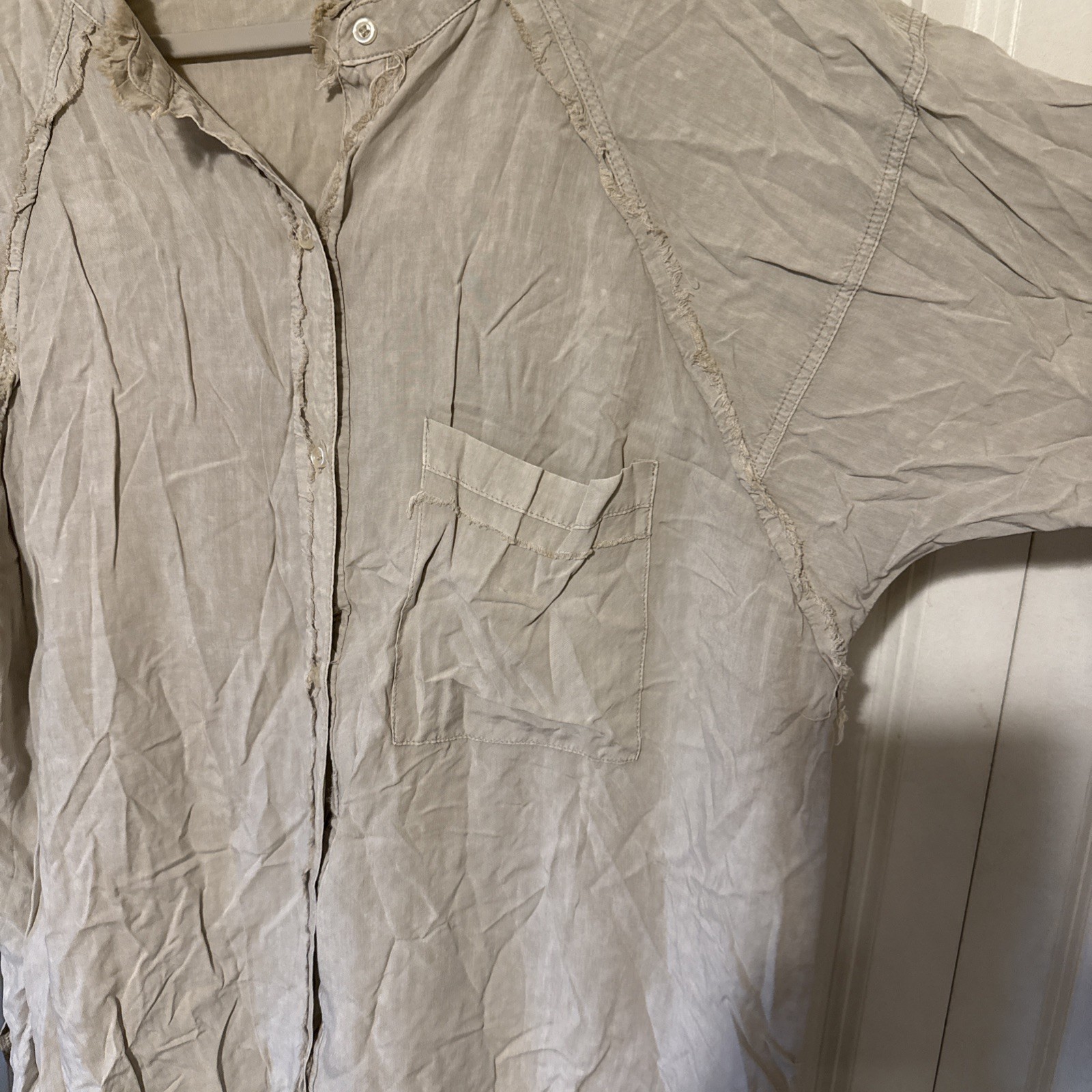 Easel Size Medium Button Down Blouse - image 3