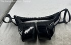 Highest Heel Collection Womens Black Faux Leather Cone Platform Heels Size 8 — photo 3