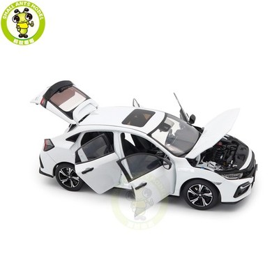 Civic ミニカー 1/18 スケール ホワイト 1/18 Scale Honda Civic Type-R FL5 2023 White Diecast Car Model Toy