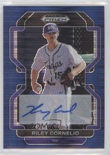 2022 Panini Prizm Draft Picks FOTL Navy Blue Pulsar 8/9 Riley Cornelio Auto z1r