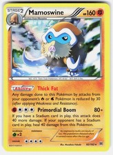 MAMOSWINE 82/162 HOLO RARE BREAKTHROUGH POKEMON LP