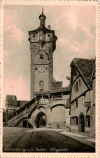 Rothenburg, Tauber, Klingentor, Ilartin, Schmidfell, Felix Lu Postcard