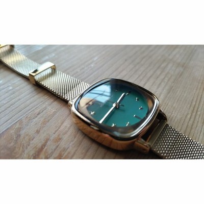 Niko And Cu Mesh Watch Gold