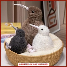 Soft Simulation Kiwi Bird Plush Toys 20cm Cute Stuffed birds Animals Soft Doll K