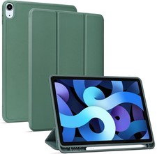 Apple iPad Air Cover 5/4th Gen. 10.9 Inch Pencil Holder Auto Sleep/Wake