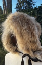 Vintage Marshall Field s Co Hat Elegant Snow Photos Winter Cabin Core Rare EUC