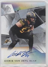 2021 SP Game Used Edition CFL Auto Chris Van Zeyl #A-CV Auto 0b5