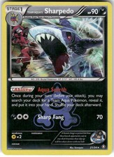 Team Aqua's Sharpedo 21/34 Holo Rare Double Crisis Pokemon Moderately Played on eBay