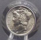 1940 "D" Mercury SILVER Dime 10c PCGS MS66 FB #292 *FULL BANDS* Unc BU ECC&C Inc