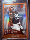 2025 Topps Chrome Myles Garrett Orange Refractor (RAW)