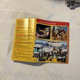 Lego Bionicle Glatorian 8979 Malum Complete With Canister & Manual