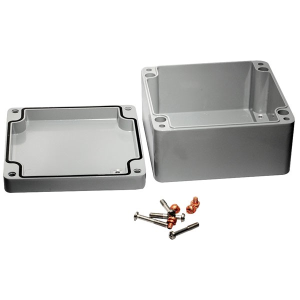 Hammond Watertight Diecast Enclosure 160 x 160 x 90 Grey