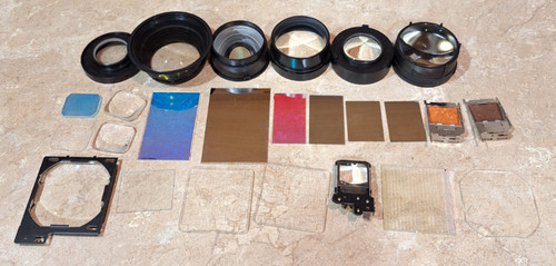 Lot of 25PCS Projector DIY Lenses Dichroic Prisms Mirrors For Crafts Arts Photos