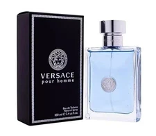 Versace Pour Homme Eau De Toilette Spray 3.4 oz/100 ml for Men NEW IN BOX