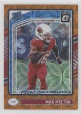 2024 Panini Donruss Optic Rated Rookie Orange Scope Prizm 41/79 Max Melton 01sb