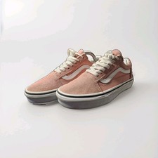 Vans Old Skool Canvas Suede Rose Pink Low Top Sneakers Shoe Mens 4.5 / Womens 6