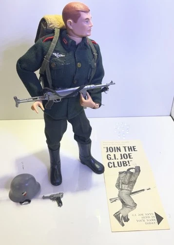 Hasbro GI-Joe Vintage 1964 German Soldier 12" Action Figure Soldier of the World