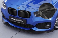 Cup Spoiler Lippe Front Ansatz ABE Carbon Look für BMW 1er F20/F21 CSL356-C