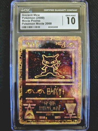 Pokemon Ancient Mew Movie 2000 Promo CGC 10 Gem Mint!