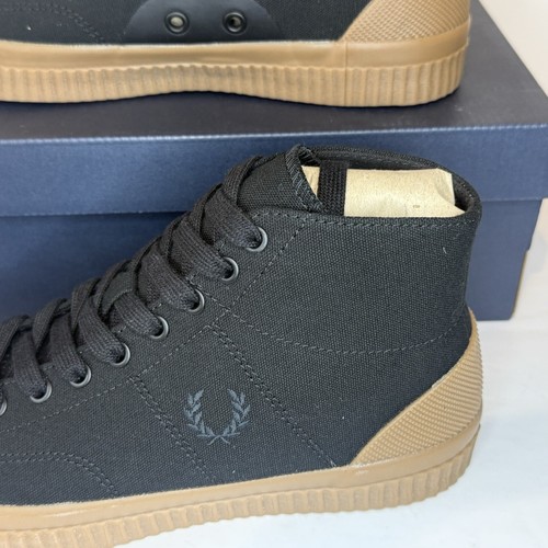 Margaret Howell Fred Perry X Hughes Mid Canvas Schuhe Uk 6 Euro 39 Us 7 Neu Originalverpackt - Bild 3 von 16