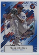2025 Topps Pristine Blue Refractor 41/75 Cade Horton #107 Rookie RC