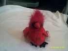 Vtg. Ty Beanie Baby-Mac the Cardinal-org tags-DOB 6/10/1998