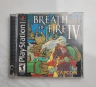 Breath of Fire IV (Sony PlayStation 1, 2000) CIB Cracked Case