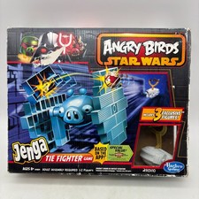 Angry Birds Star Wars Jenga Tie Fighter Game INCOMPLETE Hasbro Gaming 2013