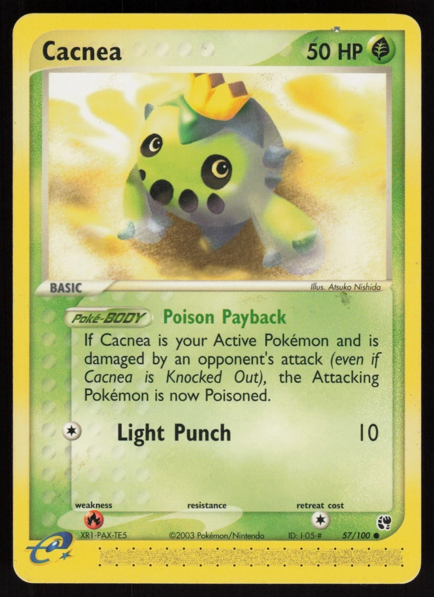 Cacnea Pokémon TCG Cards for sale | eBay