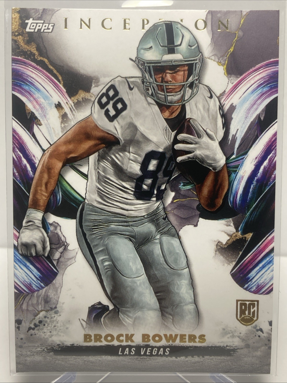 2024 Topps Inception BROCK BOWERS #166 RC