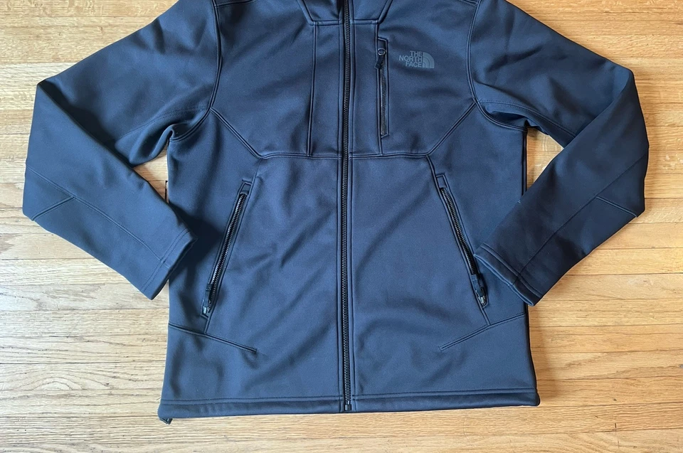 The North Face Apex Bionic Windwall Jacket Mens M Black EUC Outdoors - Image 4 of 4