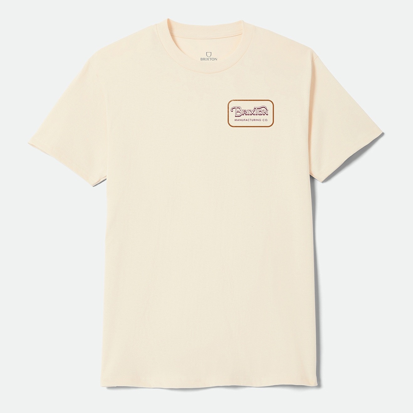 CAMISETA BRIXTON GRADE TALLA: M CREMA