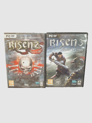 PC Spiele Bundle Risen 2 Dark Waters Risen 3 Titan Lords First Edition Konvolut