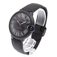 CARTIER BALLON BLEU WSBB0015 42mm SS Black Dial Automatic Date #C317