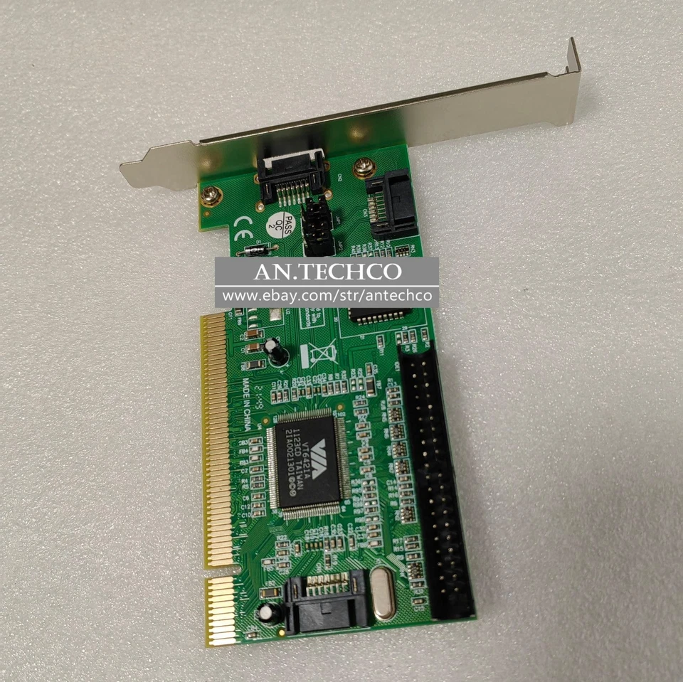 Via VT6421A 2x Internal IDE/PATA and SATA and 1x eSATA - PCI Card - Image 4 of 4