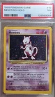 1999 POKEMON BASE SET UNLIMITED #10 MEWTWO-HOLO PSA 7