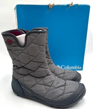 Columbia MINX SLIP 2 SHALE NEW Women's Boot Grey/Black/Raspberry Multiple Sizes