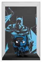 DC Comics Pop! Comic Covers Vinyl Figur Batman Black & Blue 9 Cm