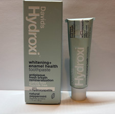 Davids Hydroxi Whitening Enamel Health Toothpaste Peppermint 1.75 oz/50 g NIB