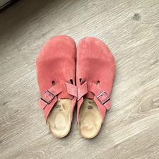 Birkenstock Boston Embossed Corduroy, Suede S...