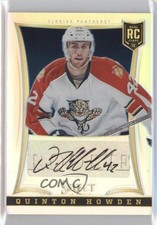 2013-14 Panini Select Rookie Silver Prizm 21/99 Quinton Howden #272 Auto 7i2