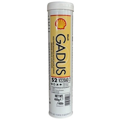 Shell Gadus S2 V220 AD 2 400g Fett KPF2K-20 Hochleistungsfett mit MoS2