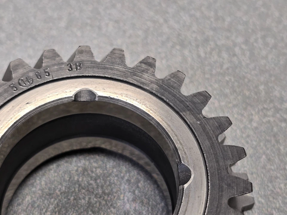 JUEGO DE ENGRANAJES DE TERCERA VELOCIDAD #36 MUY BONITO USADO ORIGINAL PORSCHE 356 356A 23:26 3B Foto 4 de 4