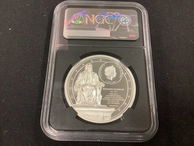2021 $5 Cook Islands Benjamin Franklin NGC PF70 Ultra Cameo! | eBay