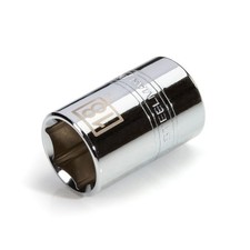 STEELMAN PRO 1/2-Inch Drive x 18mm Shallow 6-Point Metric Socket, 78315