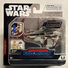 Star Wars Micro Galaxy Squadron Obi-Wan Jedi Interceptor Armada