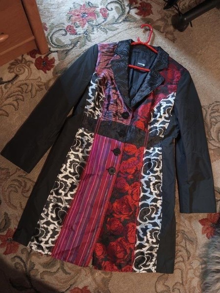 Women Gerry Weber Trench Coat Black Polyamide 42 /