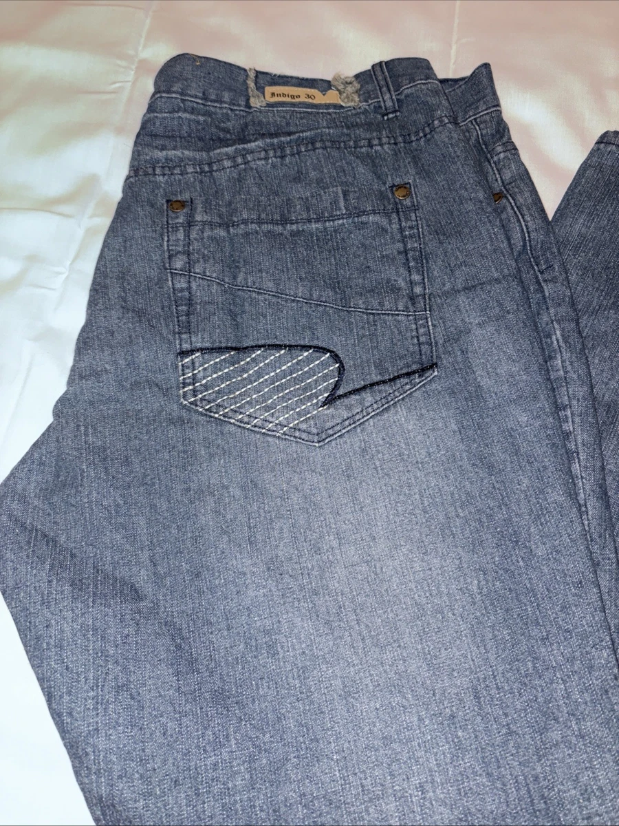 Indigo 30 Denim Jeans for Men in 32 Inseam | eBay